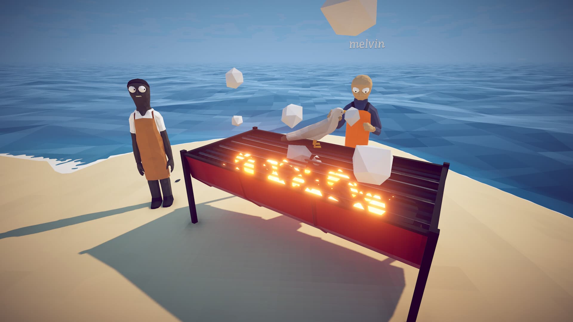 The cooking grill and grill owner in How to Fish